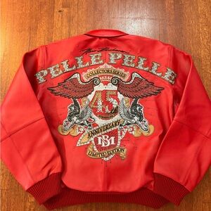 Pelle Pelle Red Collectors Series Jacket